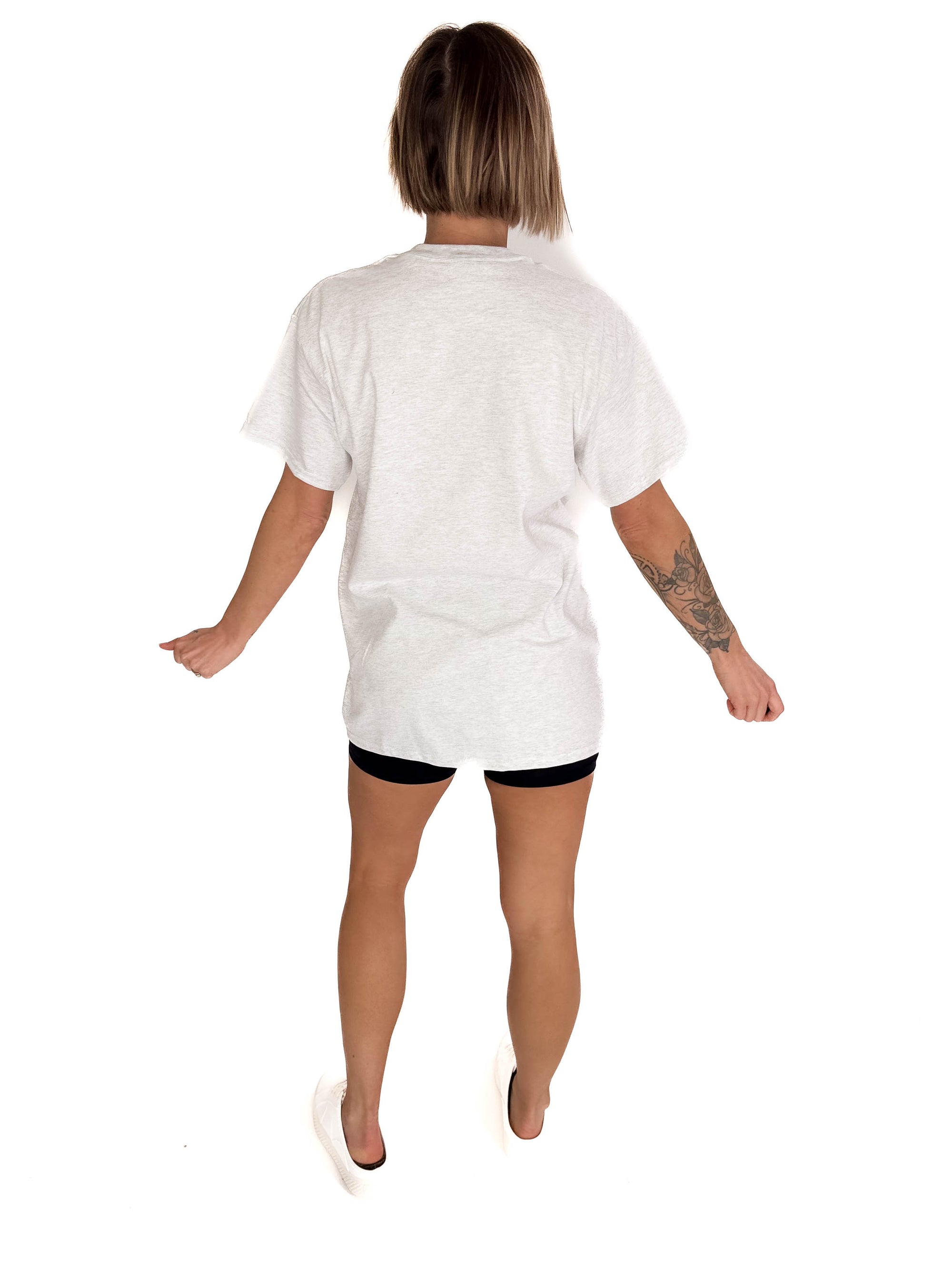 Boat Waves + Lake Days Graphic Tee- ASH