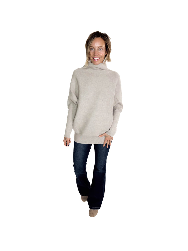 Maren Dolman Sweater- HTHR MOCHA