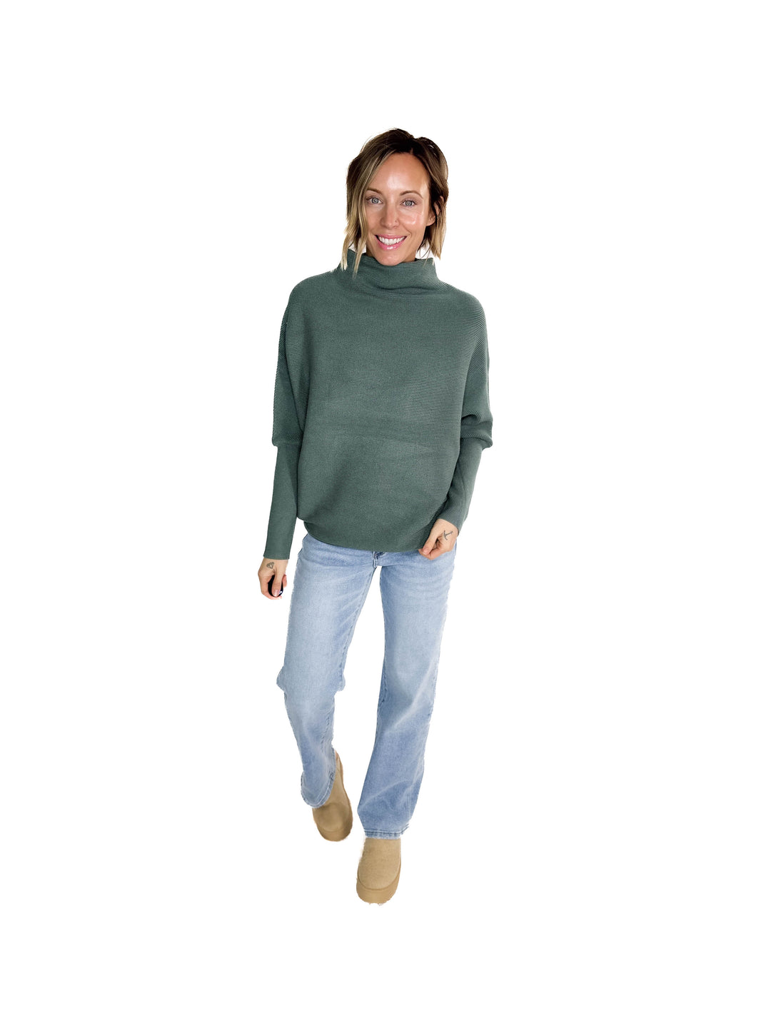 Maren Dolman Sweater- ASH JADE