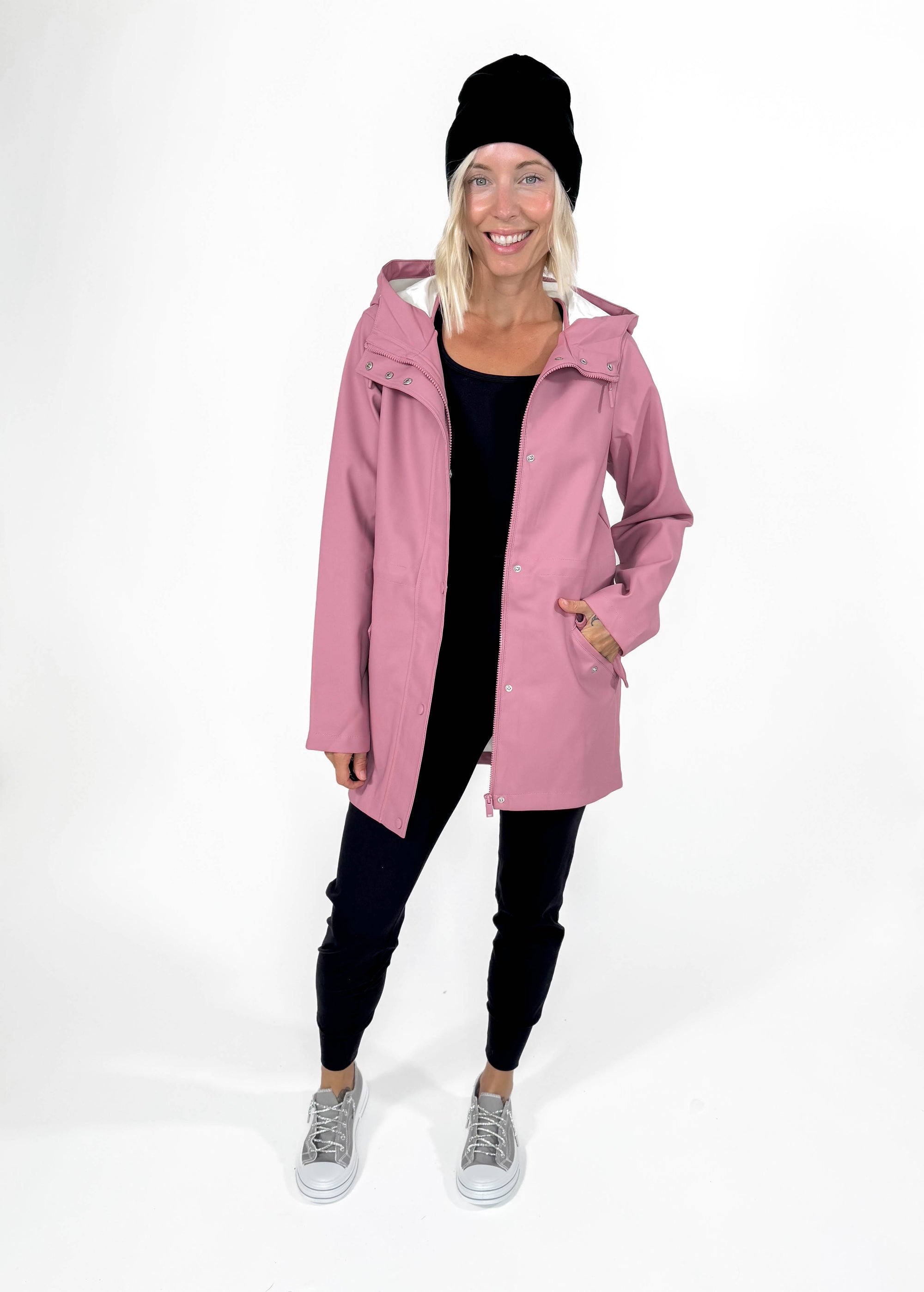 VERO MODA Sitka Rain Jacket- ROSE