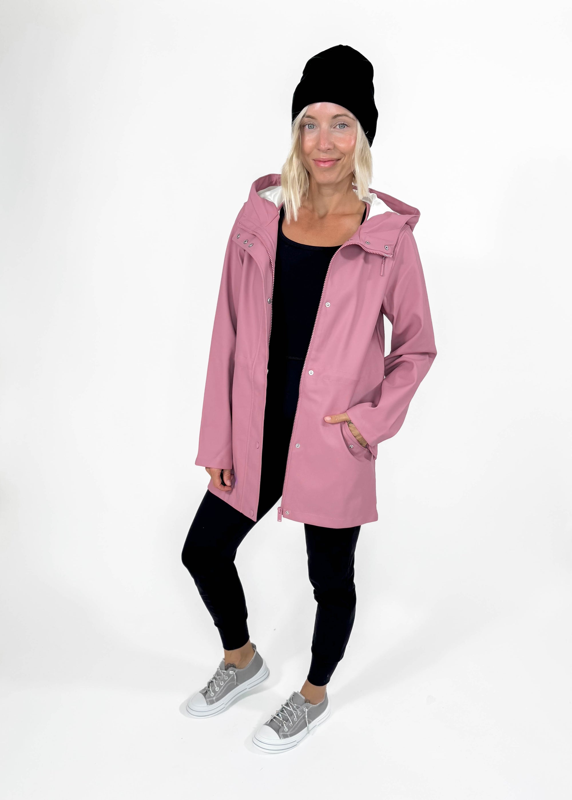 VERO MODA Sitka Rain Jacket- ROSE