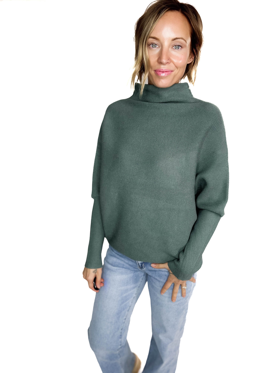 Maren Dolman Sweater- ASH JADE