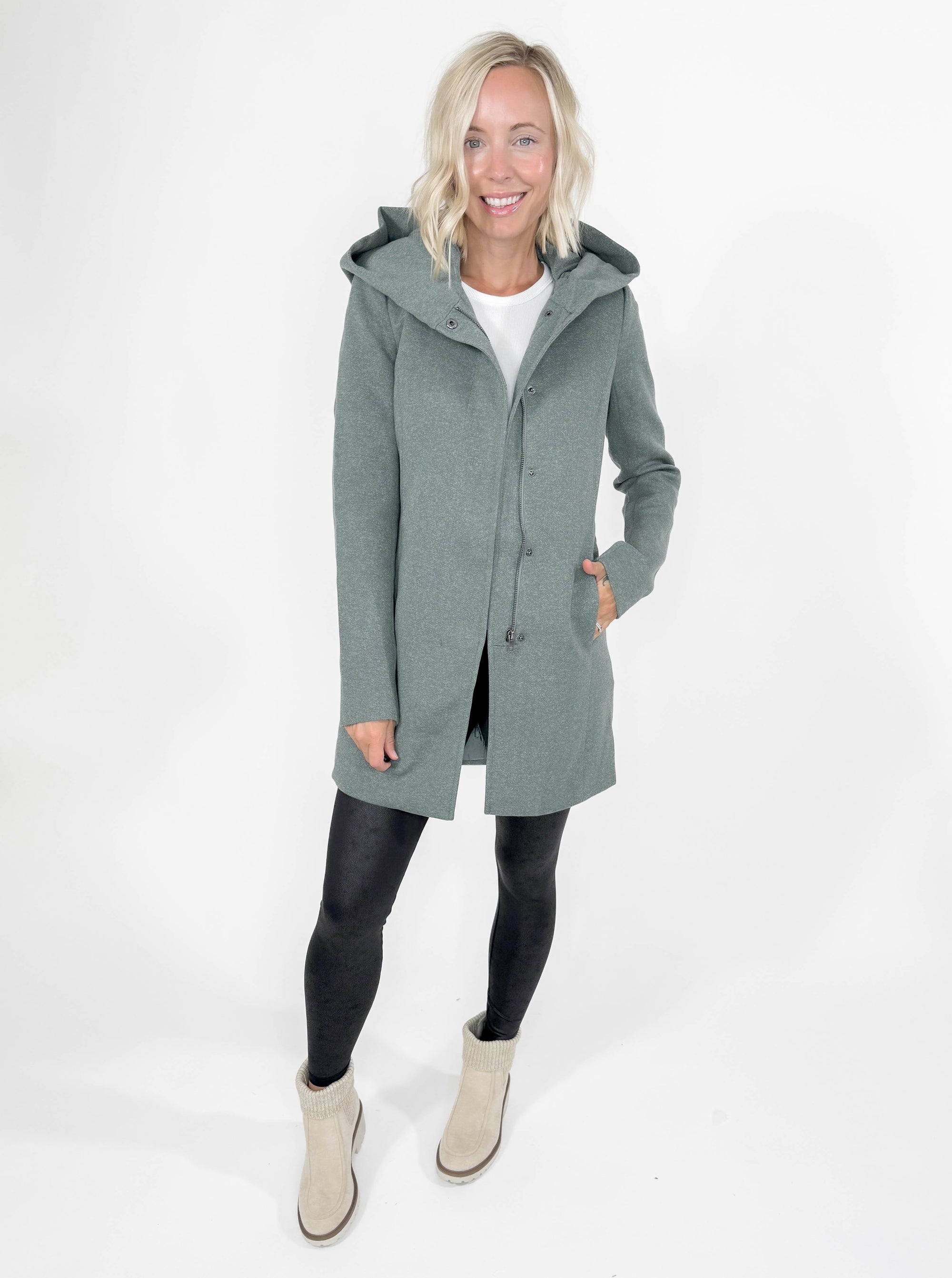 ONLY Alison Coat- BALSAM GREEN **PRE-ORDER SEPT 20th**