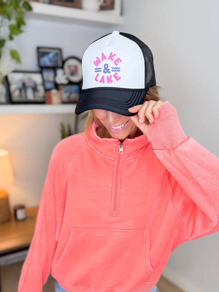 Wake & Lake Trucker Hat