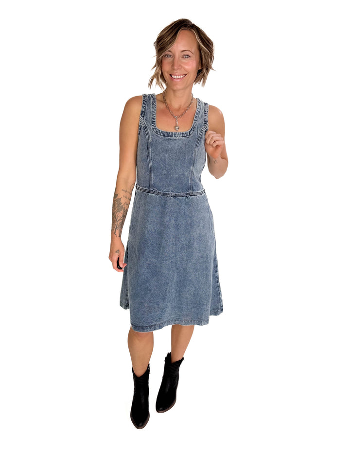 THREAD & SUPPLY Monie Denim Dress-FINAL SALE