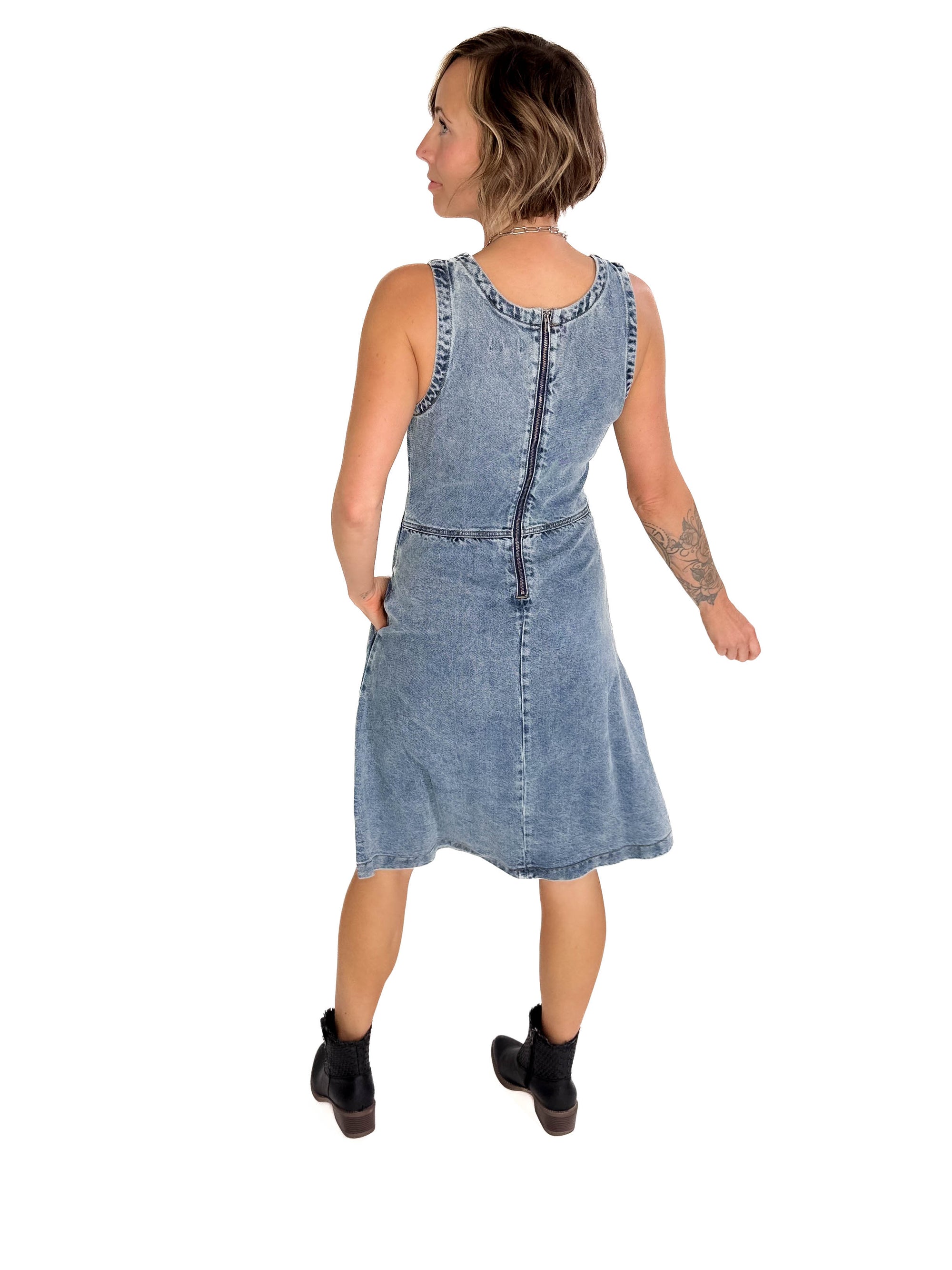 THREAD & SUPPLY Monie Denim Dress