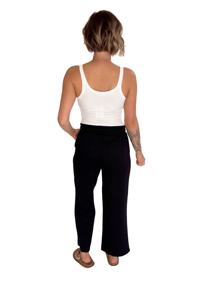 Salish Ribbed Basic Tank- WHITE