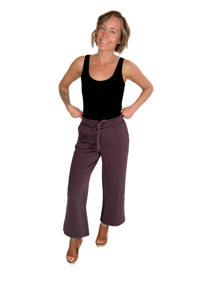 THREAD & SUPPLY  Kit Pants- RAISIN RIB