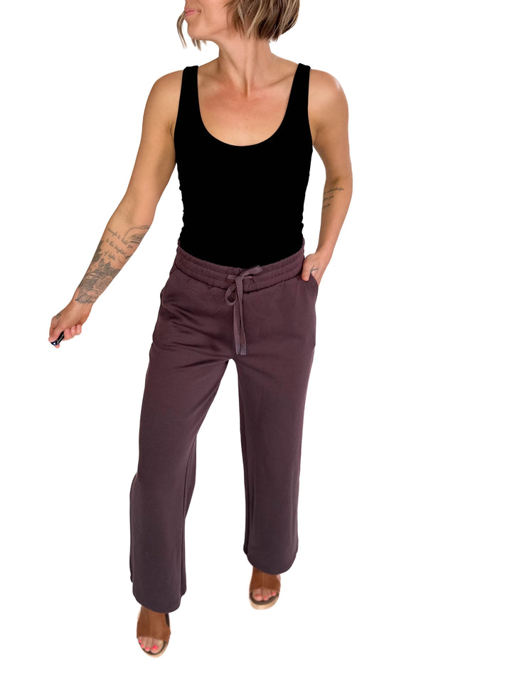 THREAD & SUPPLY  Kit Pants- RAISIN RIB