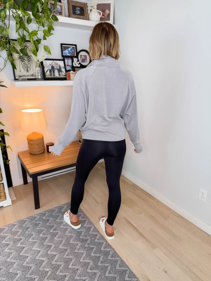 MONO B Chelsea  High Waist Leggings- BLACK