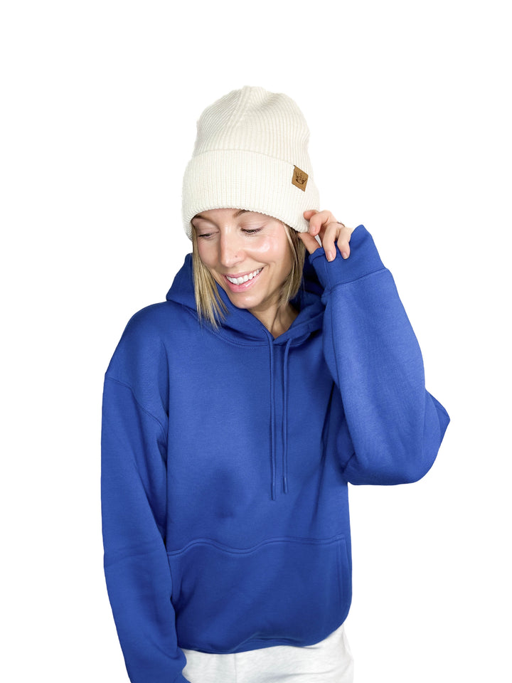 Classic Cuffed Beanie- CREAM