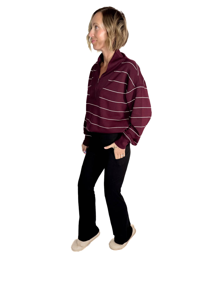 Only The Best Butter Bootcut Legging- BLACK