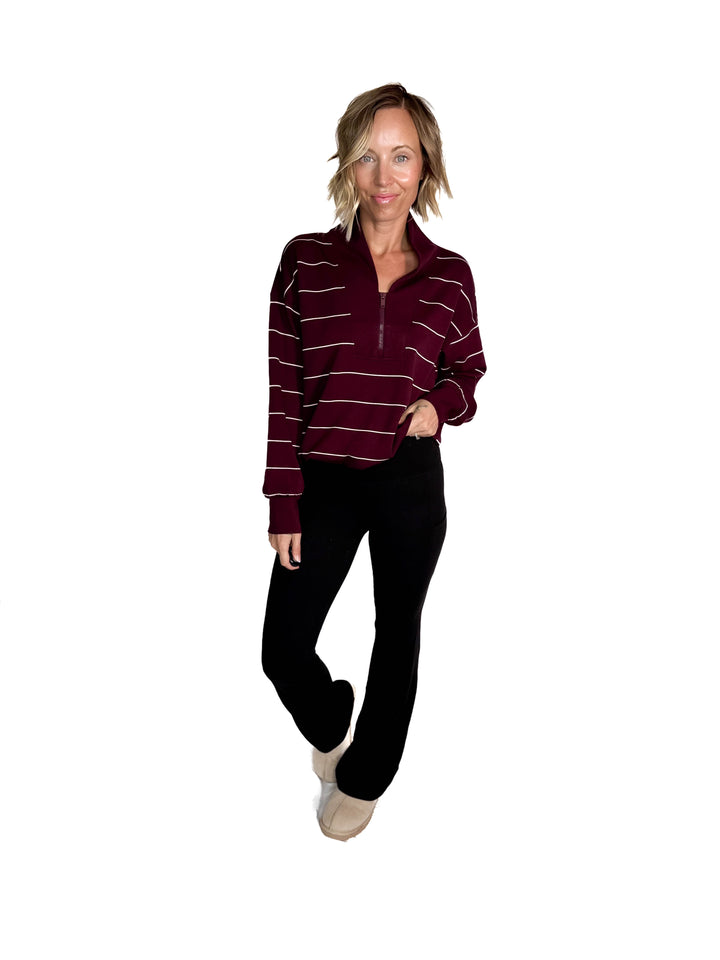 Only The Best Butter Bootcut Legging- BLACK