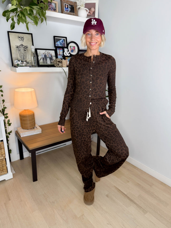 AMPERSAND AVE Thermal Long Sleeve + Pant Set- ROAM WILD