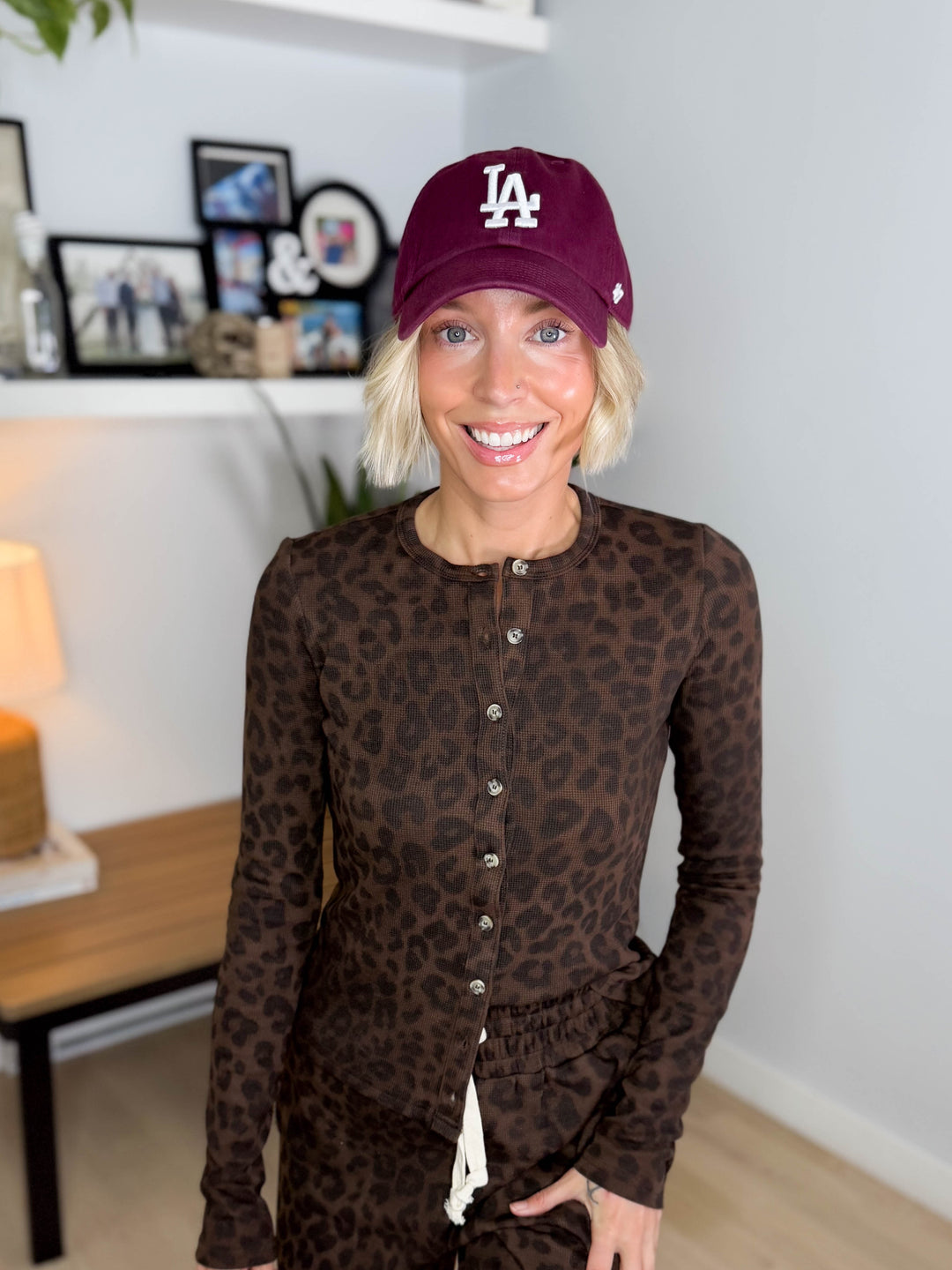 47 Brand LA Cap- MAROON
