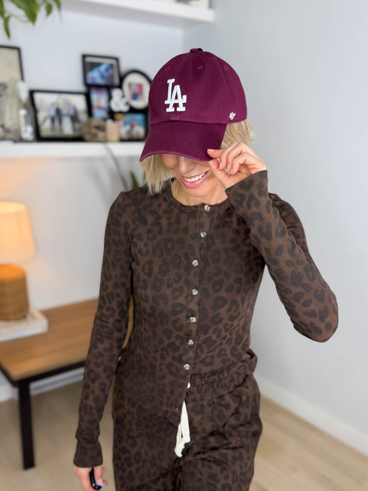 47 Brand LA Cap- MAROON