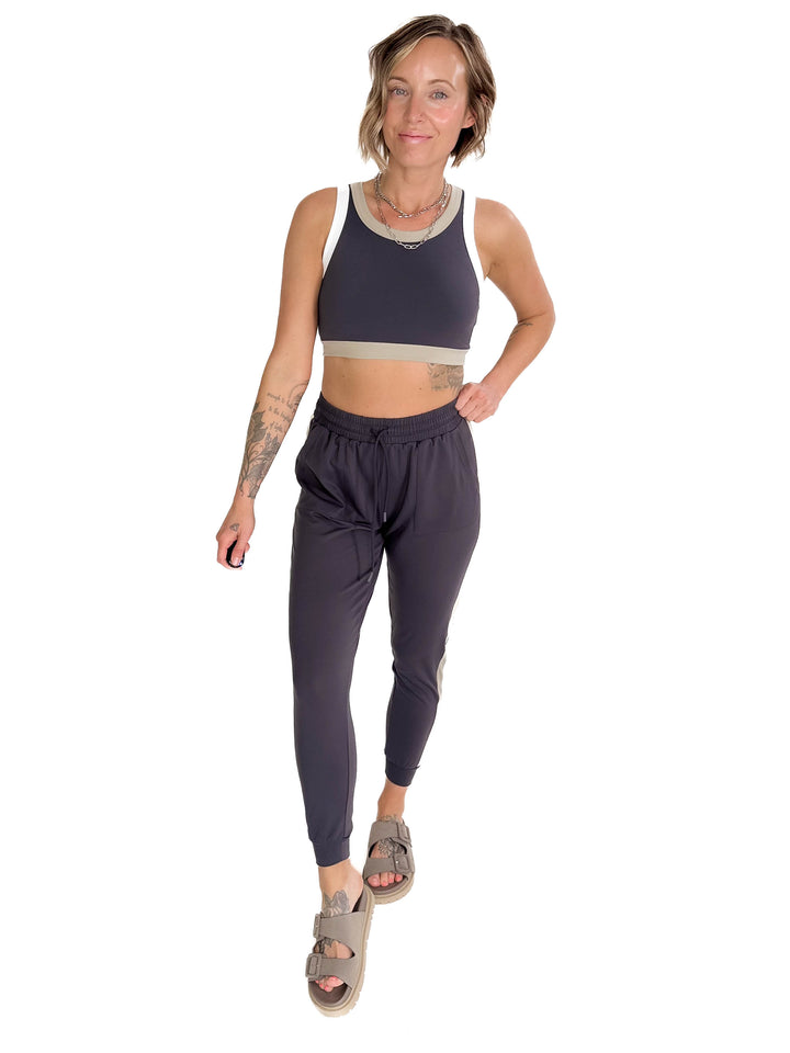MONO B Diana Power Play Active Set- GREY-FINAL SALE