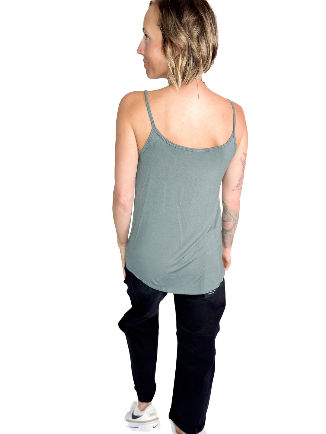 Khloe Reversible Spaghetti Cami- ASH JADE