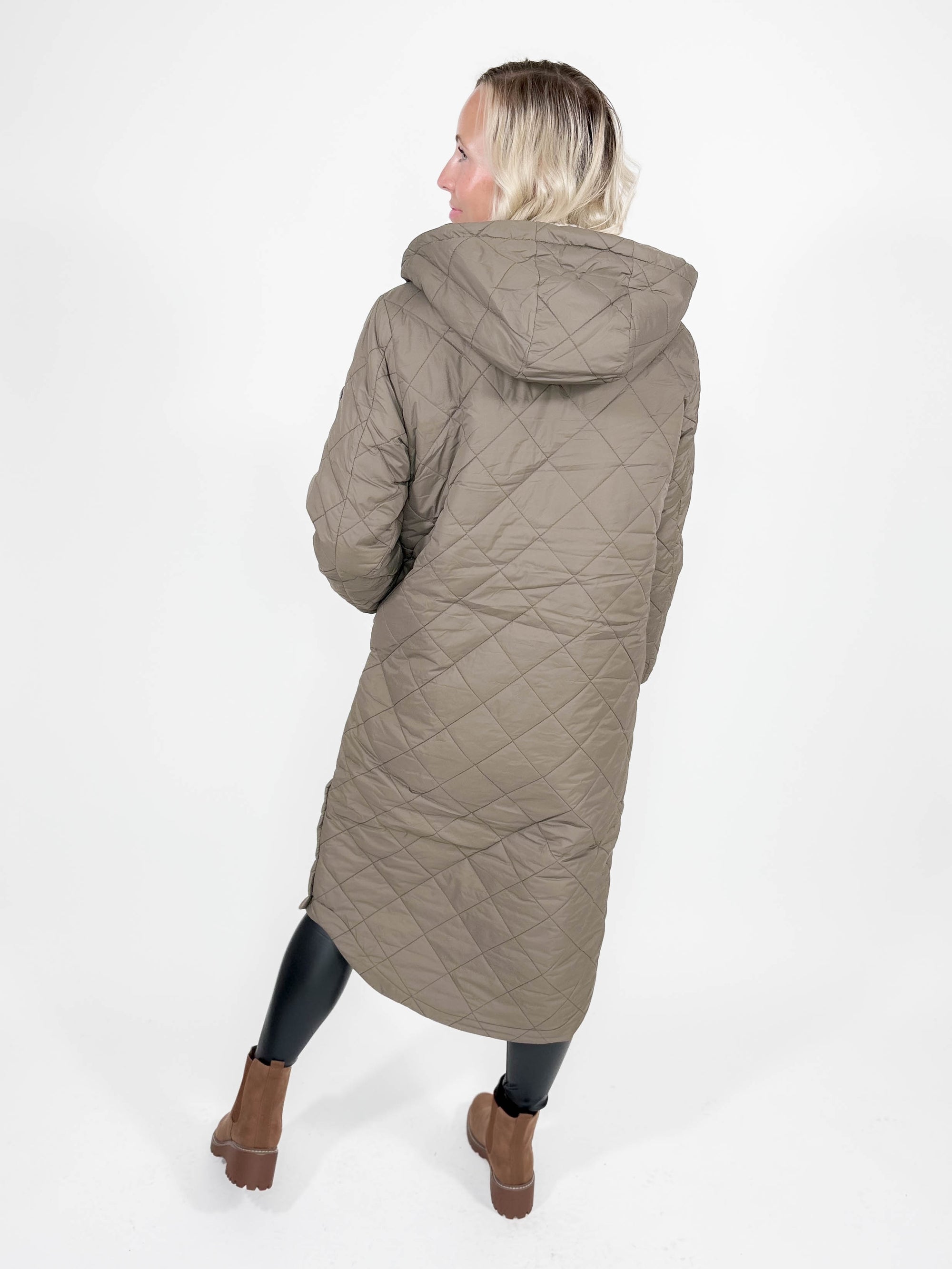 ONLY Arrowsmith Quilted Jacket- WALNUT