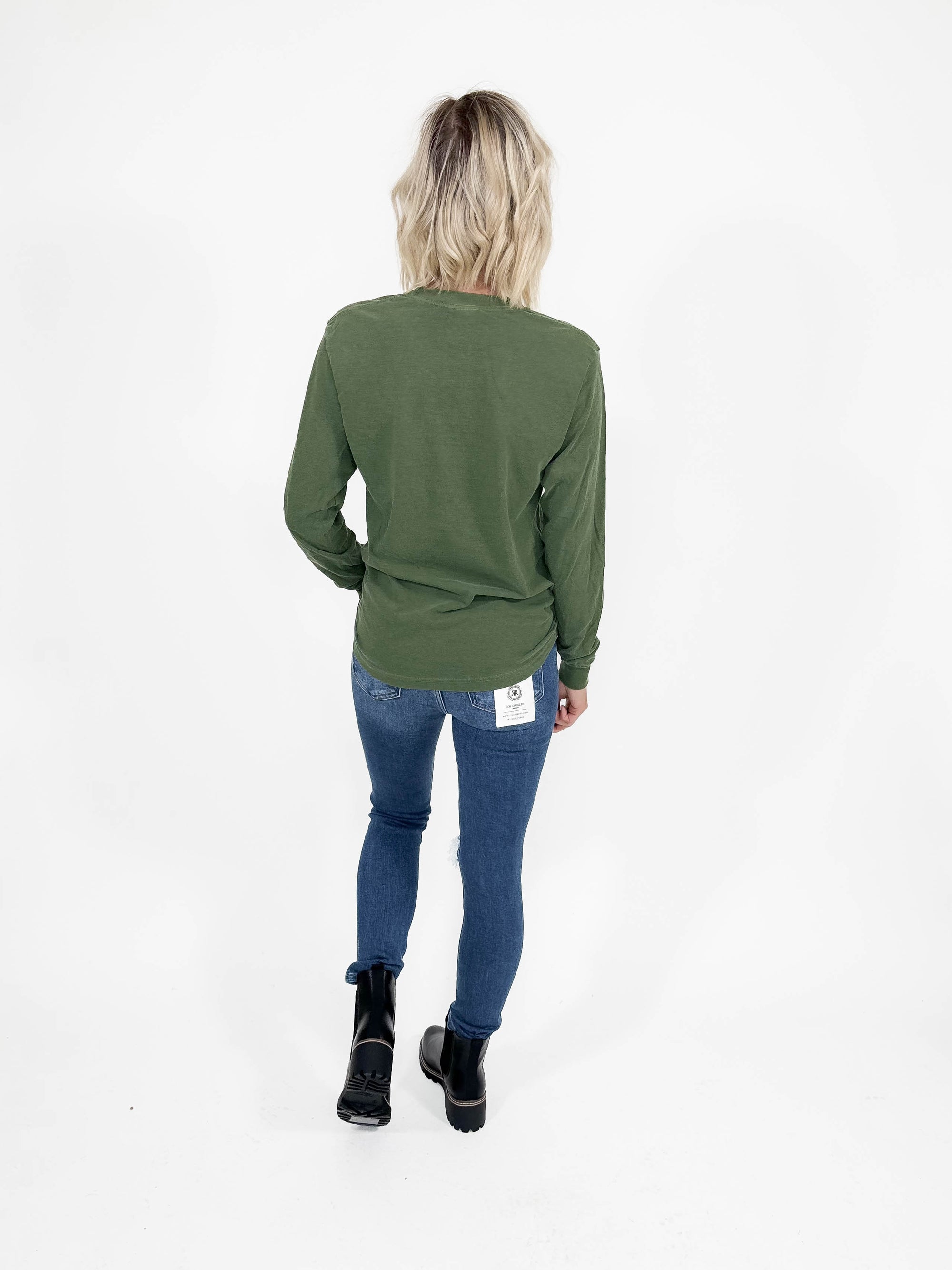 T+G Classic Washed Long Sleeve- HEMP