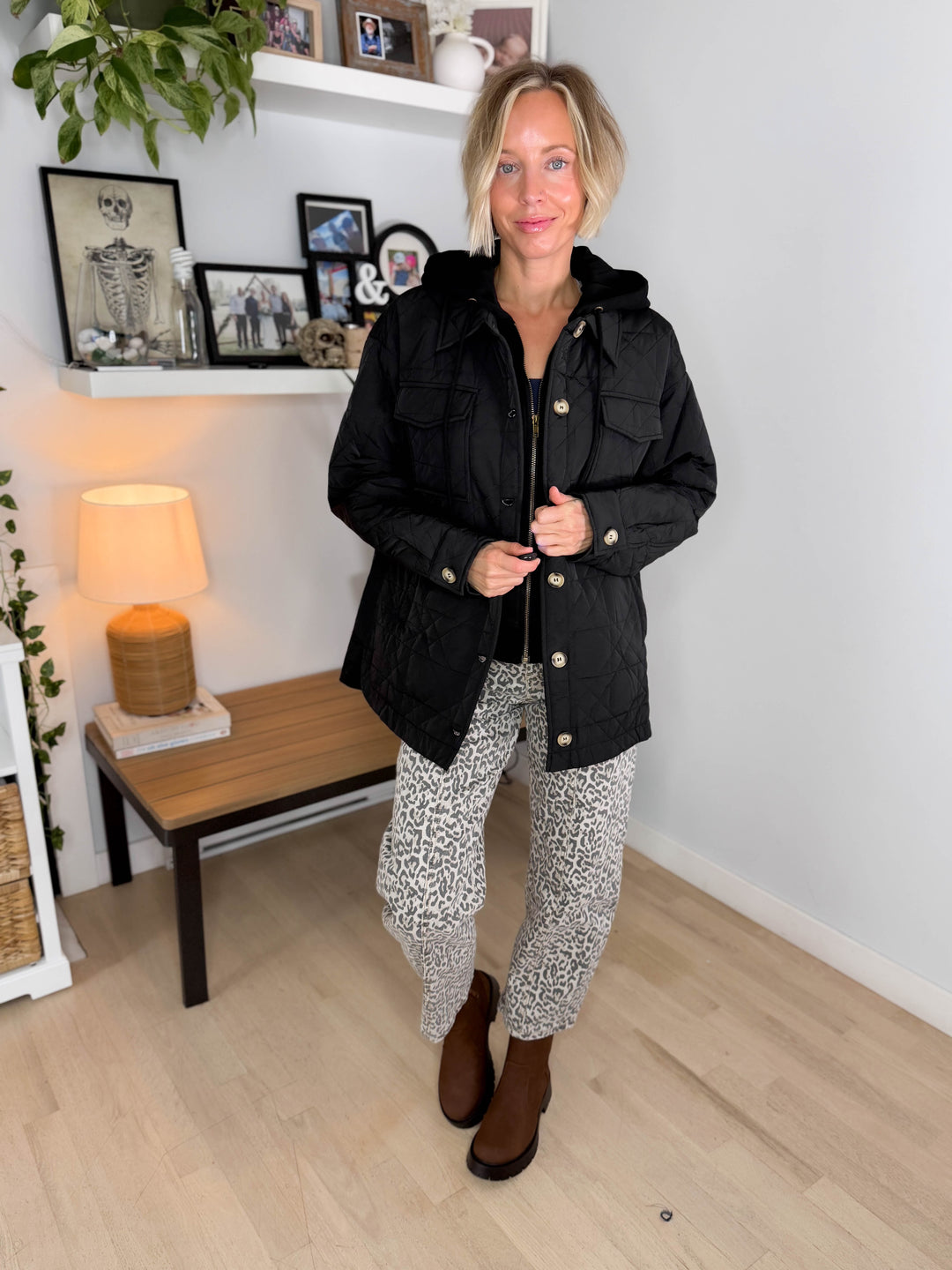 Drusilla Twofer Jacket- BLACK