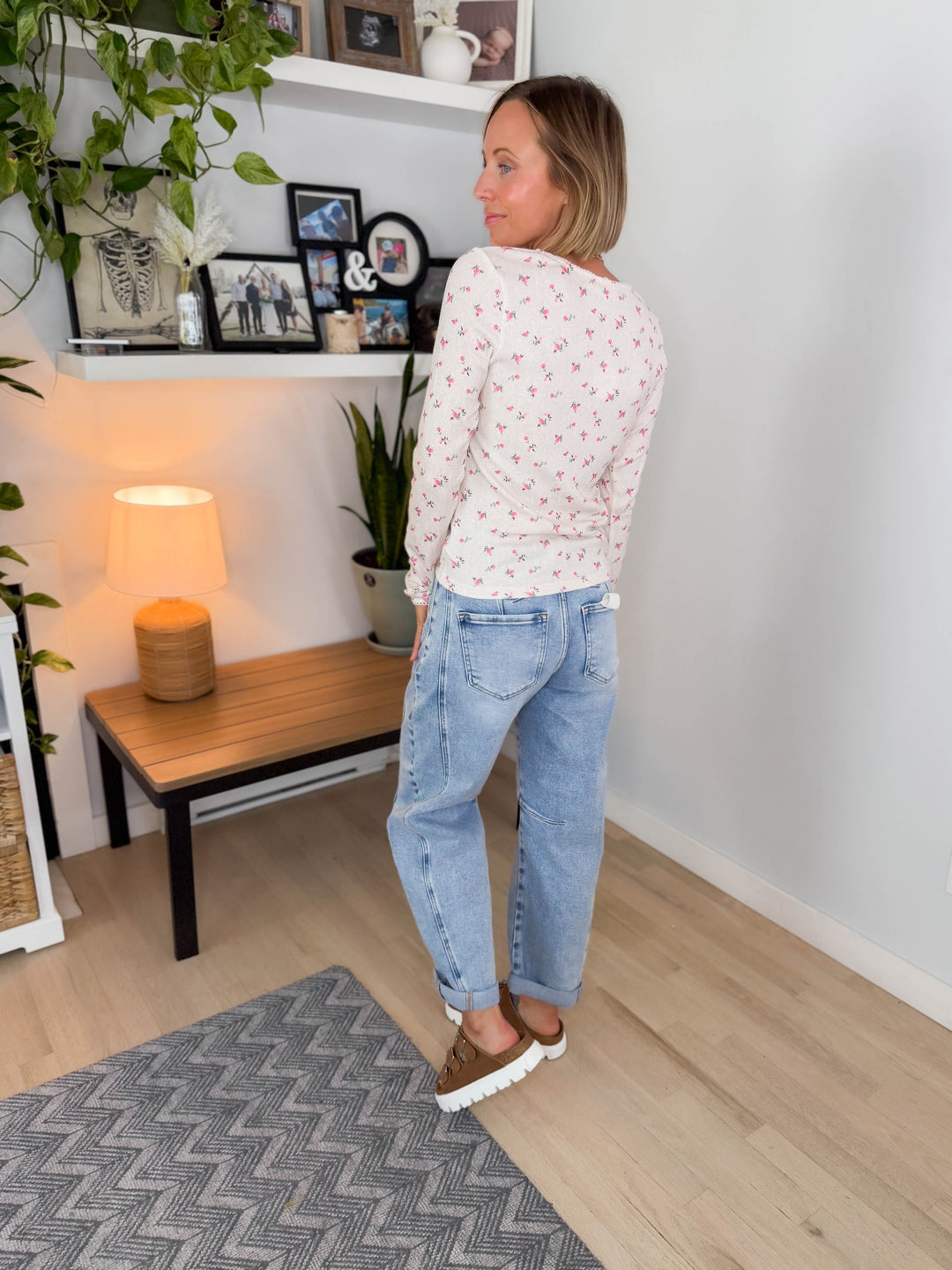 Florabelle Knit Cardigan- OATMEAL