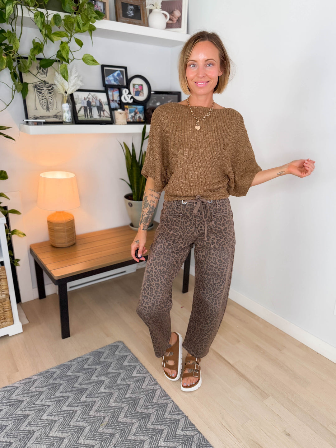 Brisol Dolman Knit Sweater- COCO