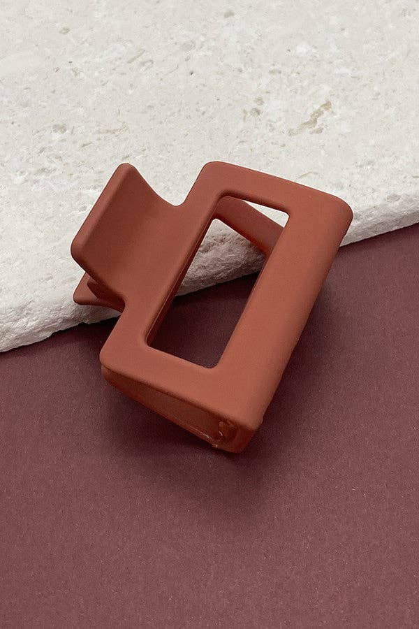 Matte Hair Claw Clips