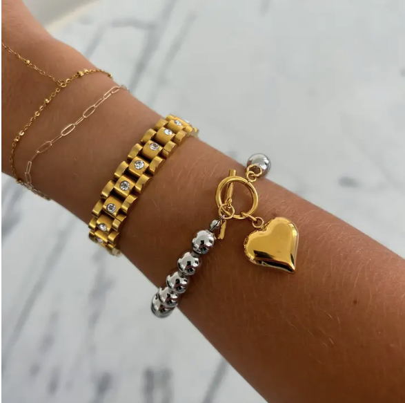 Glam Heart Bracelet