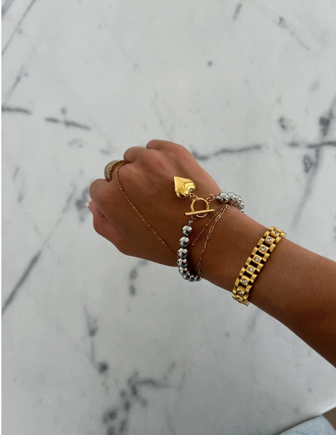 Glam Heart Bracelet