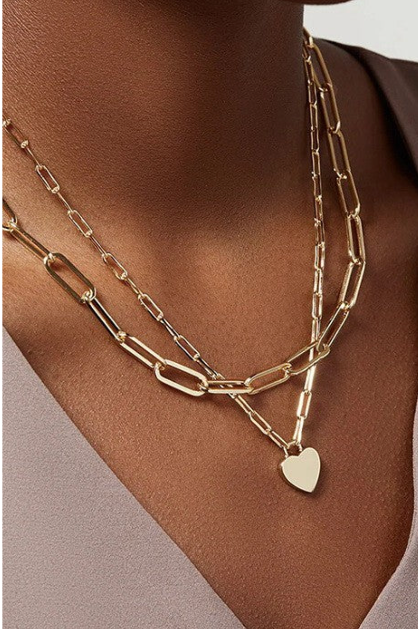 Carolyn Tarnish Free Layered Necklace- GOLD