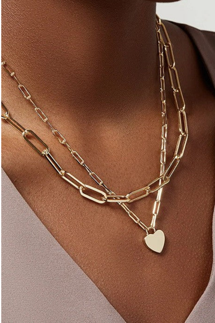 Carolyn Tarnish Free Layered Necklace- GOLD