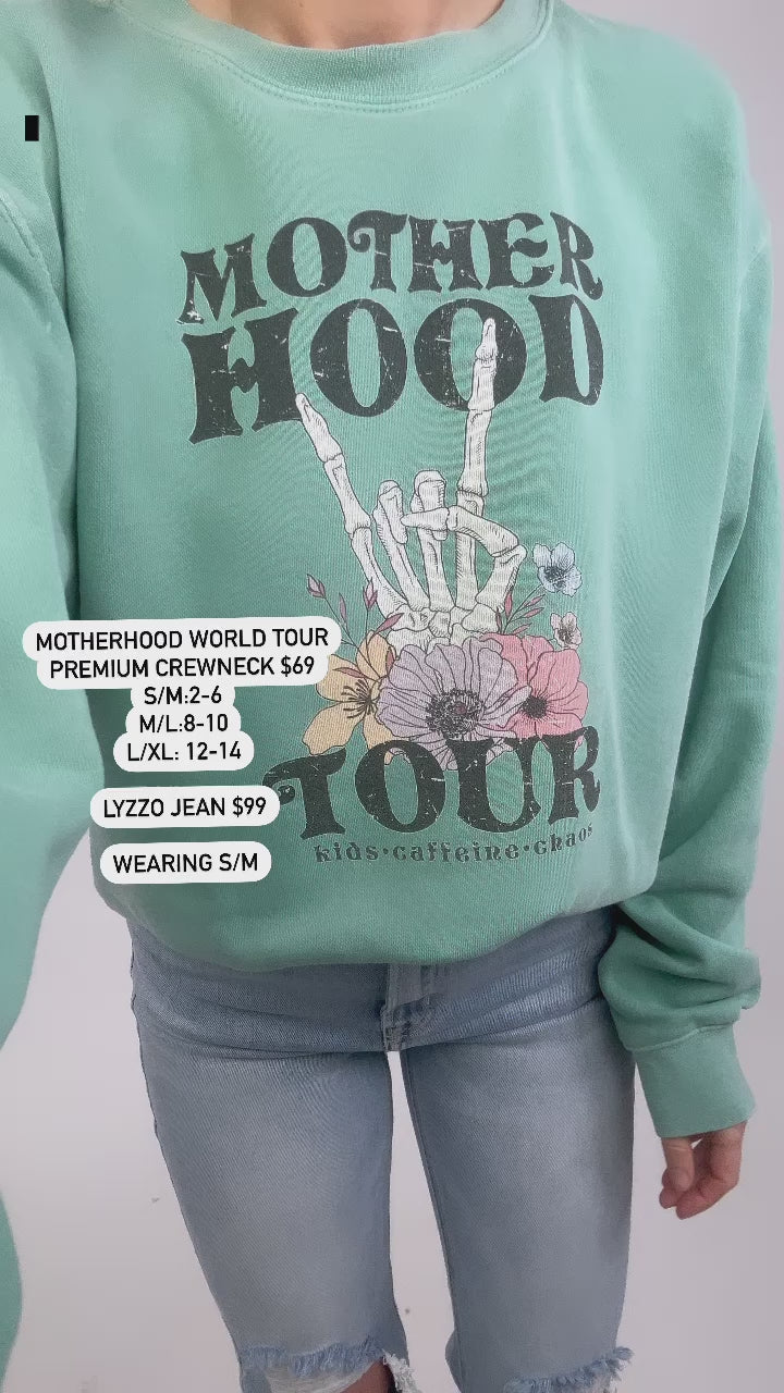 Motherhood World Tour Premium Crewneck