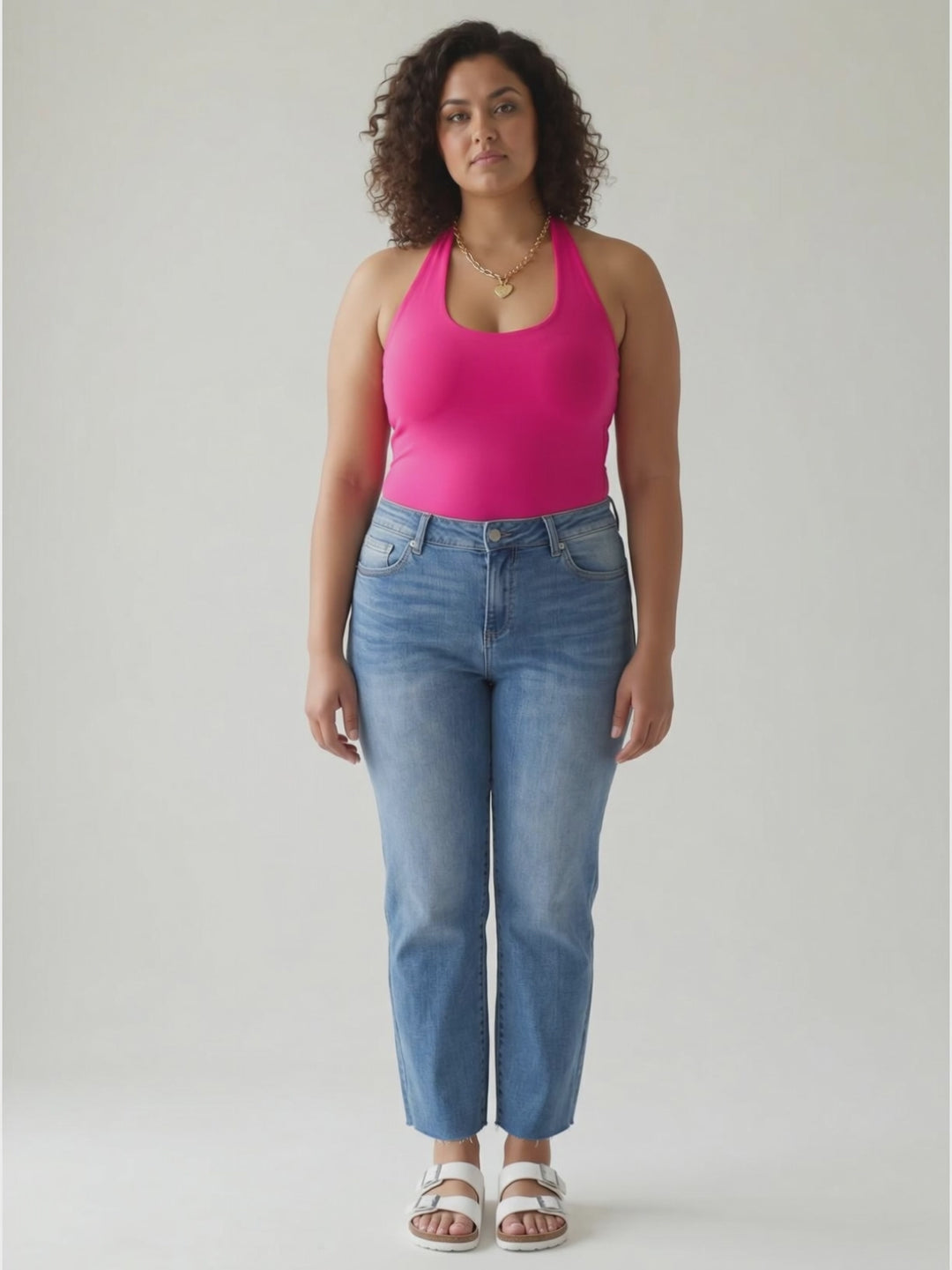 Zenana Marina Jeans- MEDIUM WASH