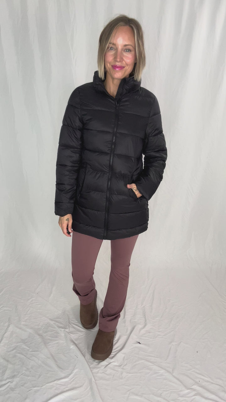 Alicia Wind Breaker Jacket- BLACK