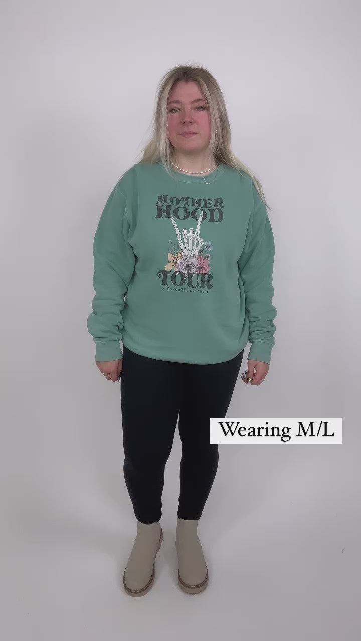 Motherhood World Tour Premium Crewneck
