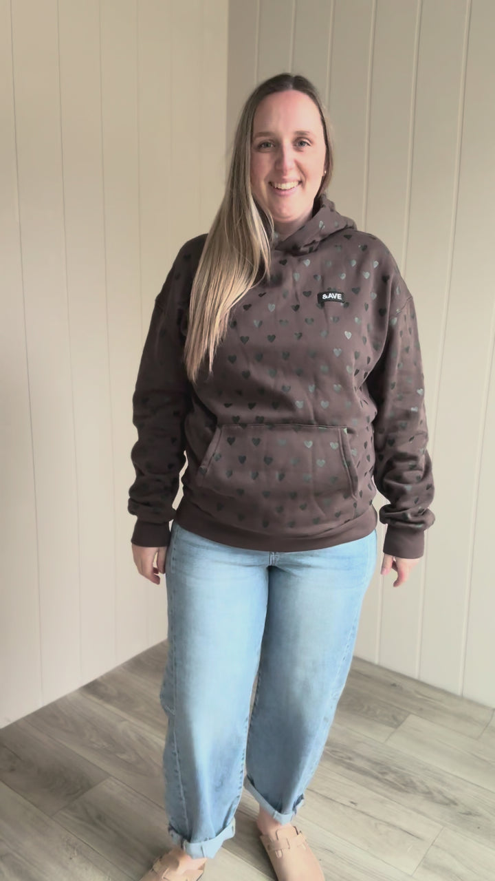 AMPERSAND Comfort Zone Hoodie- HEART & SOUL