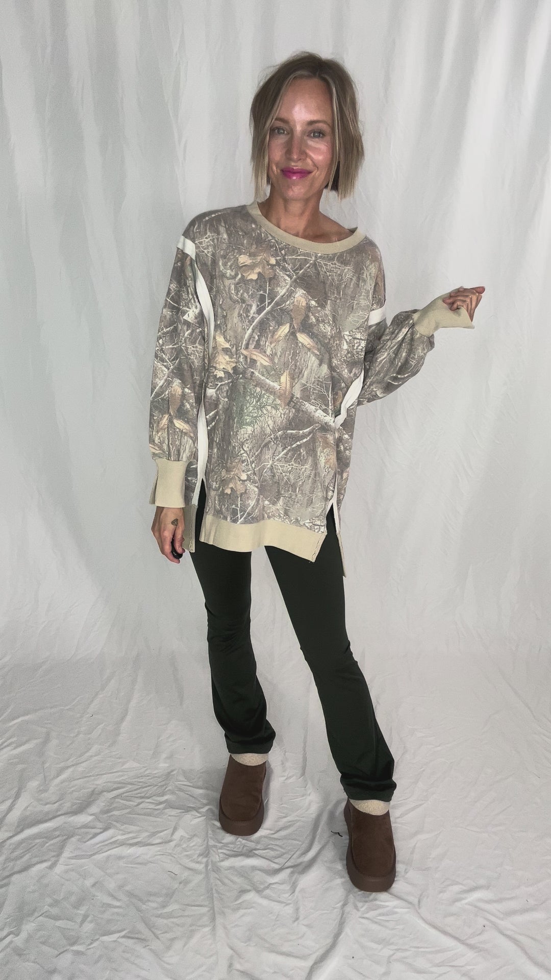 Codee Camo Classic Crewneck Pullover