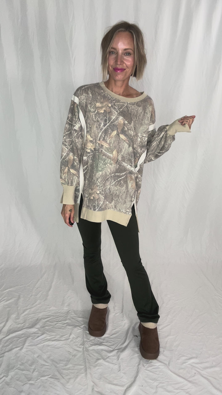 Codee Camo Classic Crewneck Pullover