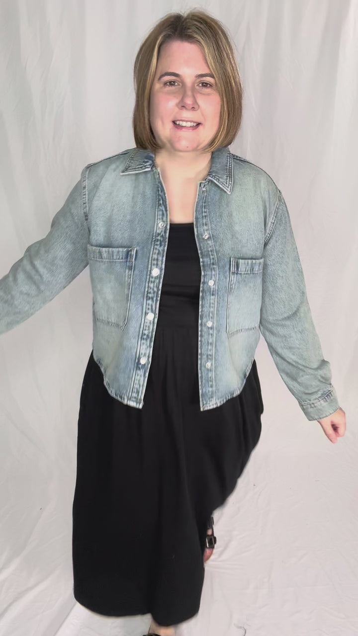 ONLY Cassie Denim Shirt Jacket