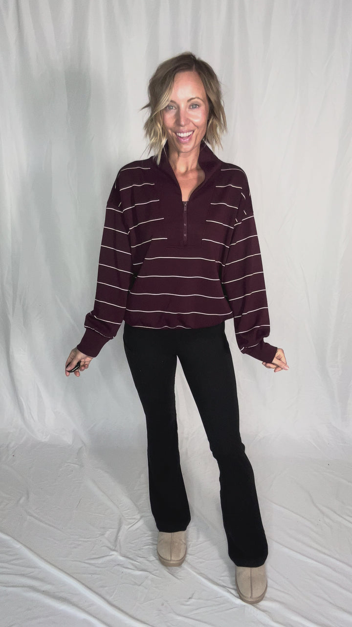 Only The Best Butter Bootcut Legging- BLACK