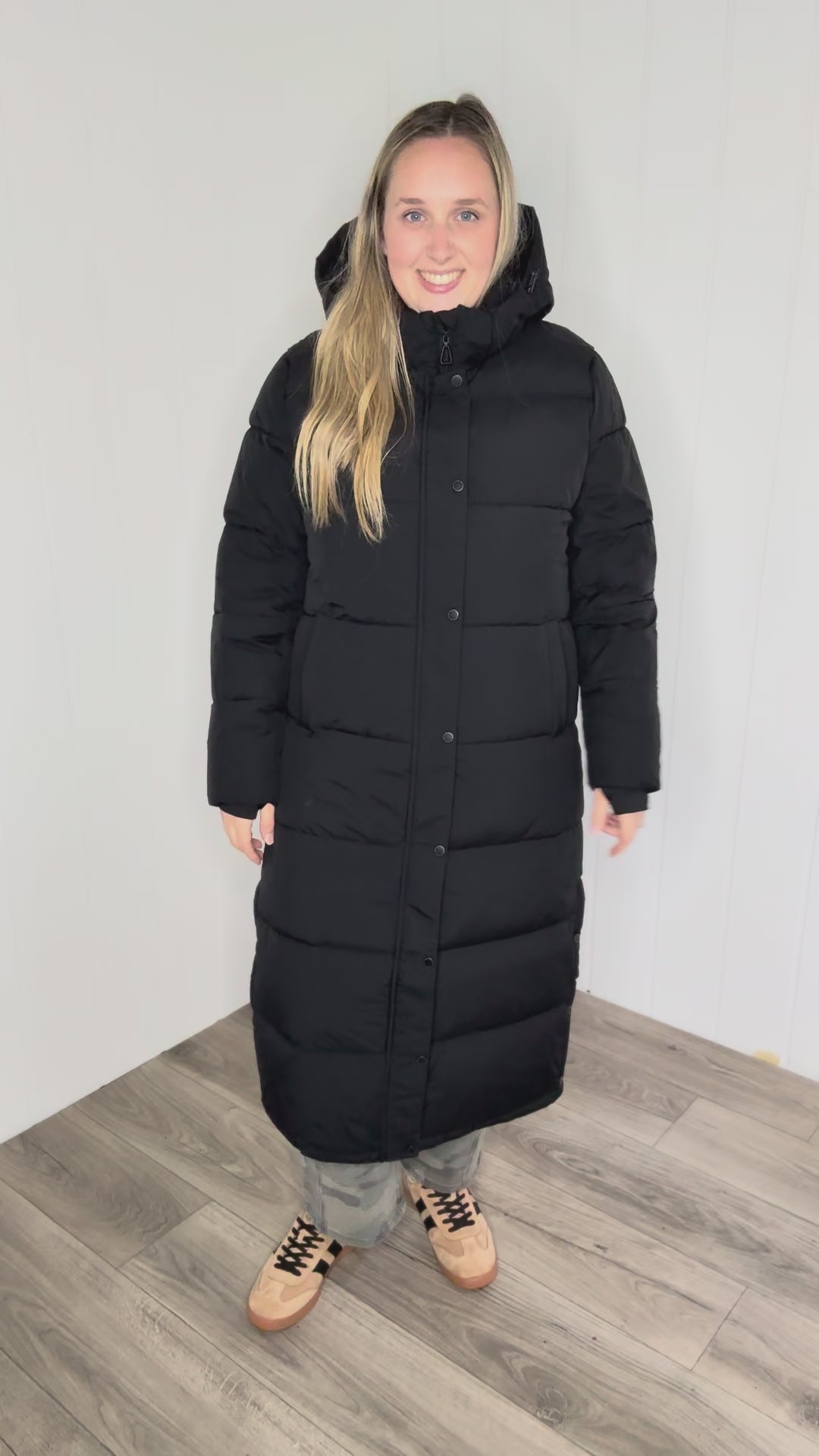 ONLY Premium Puff XLong Jacket- BLACK