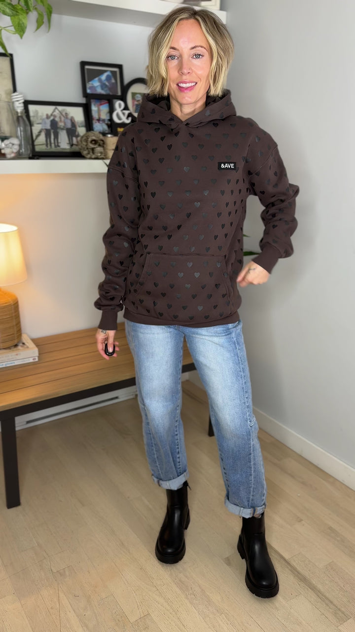 AMPERSAND Comfort Zone Hoodie- HEART & SOUL