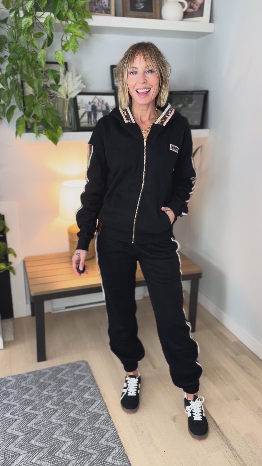 AMPERSAND AVE Comfort Zone Jogger- FEARLESS-FINAL SALE *S*