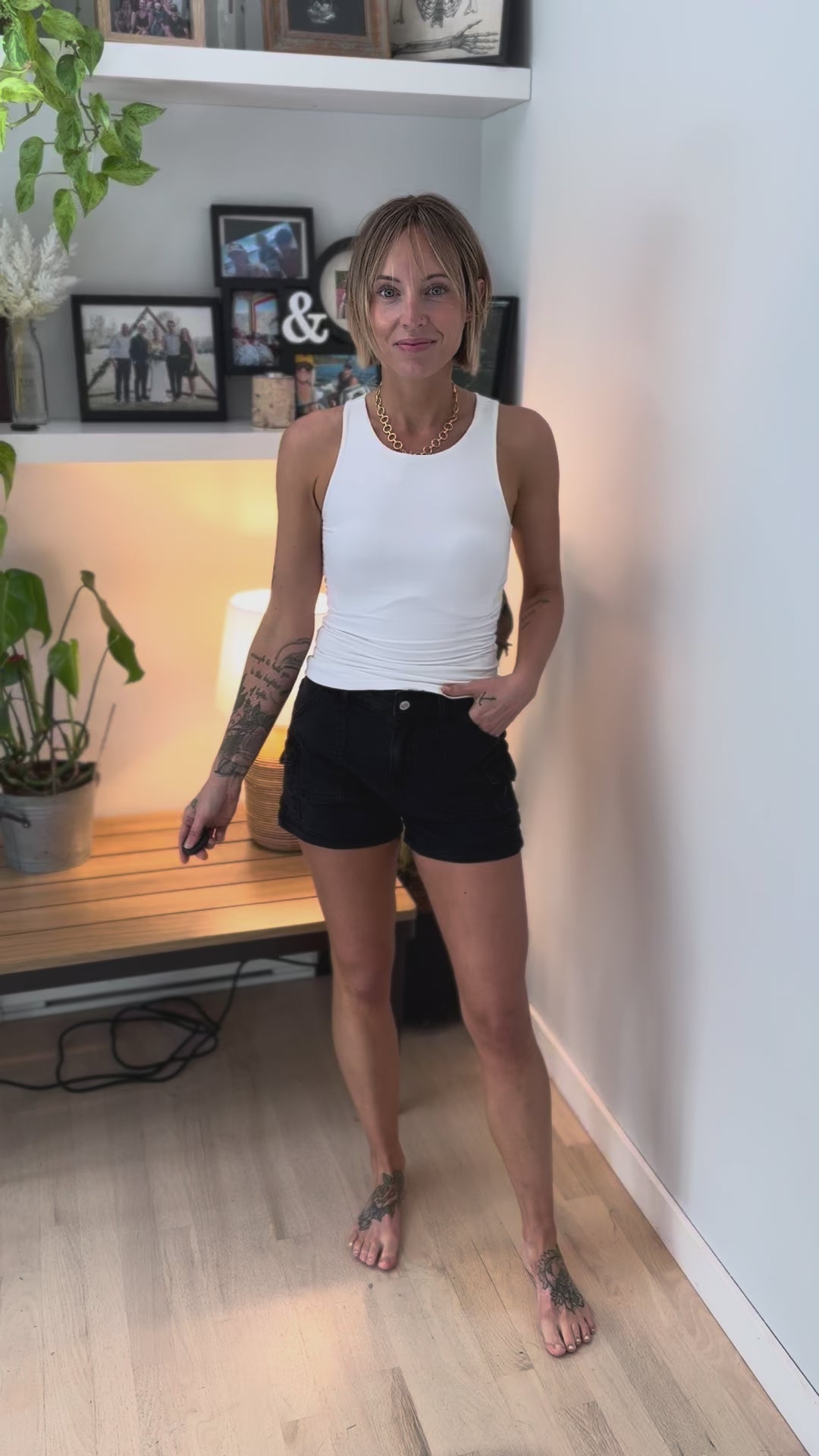 Field Cargo Shorts- BLACK