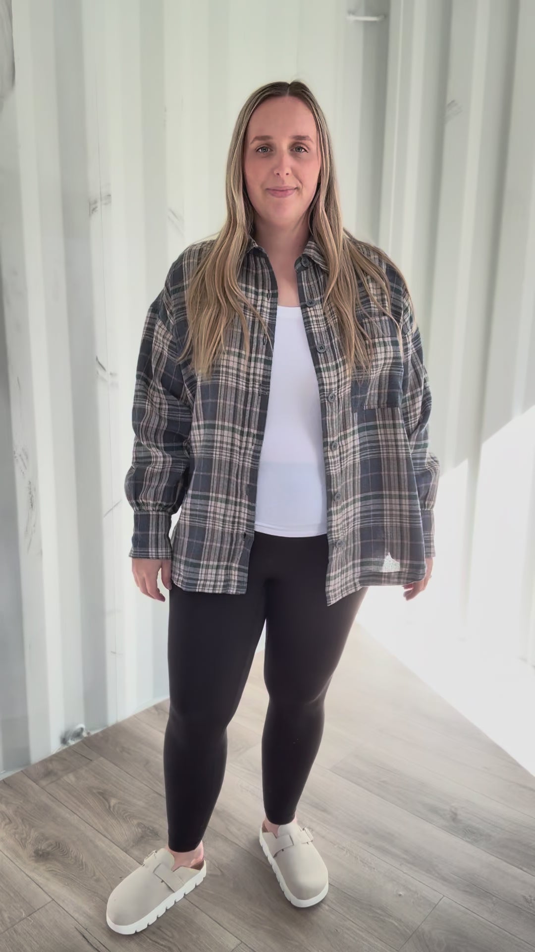 Fallfern Cotton Flannel- DENIM
