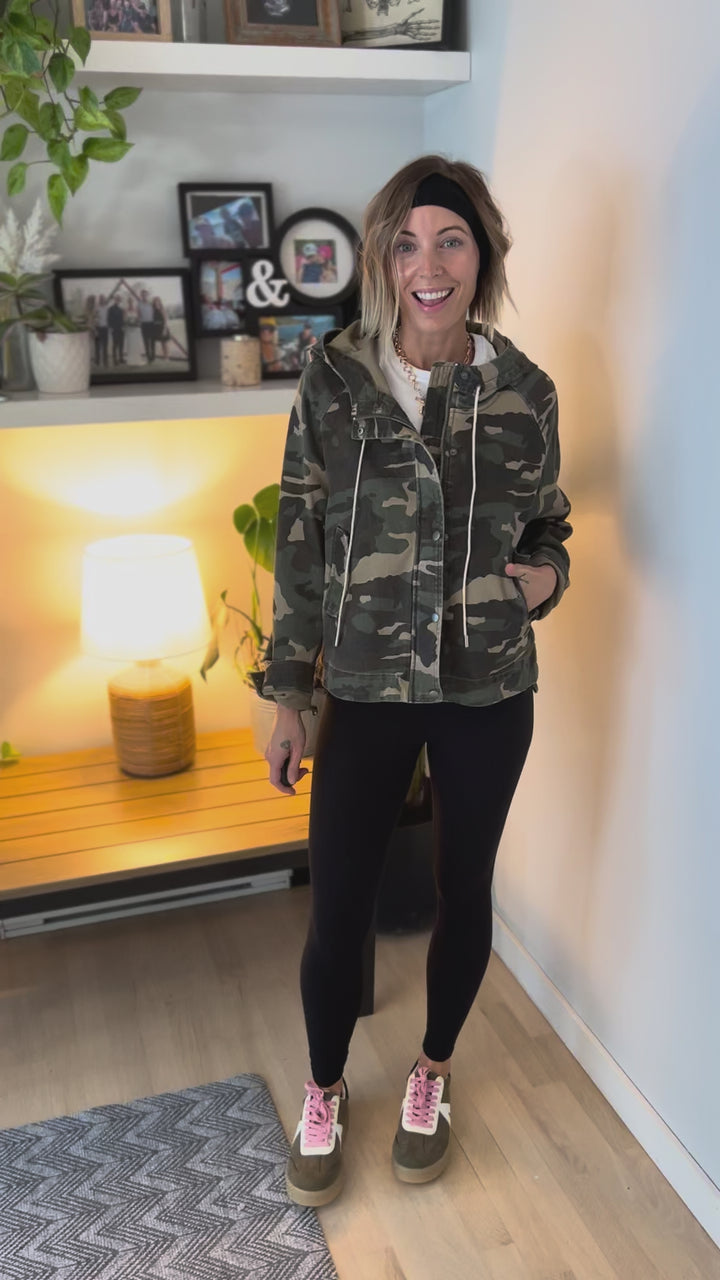 Rogue Oversized Camo Jacket