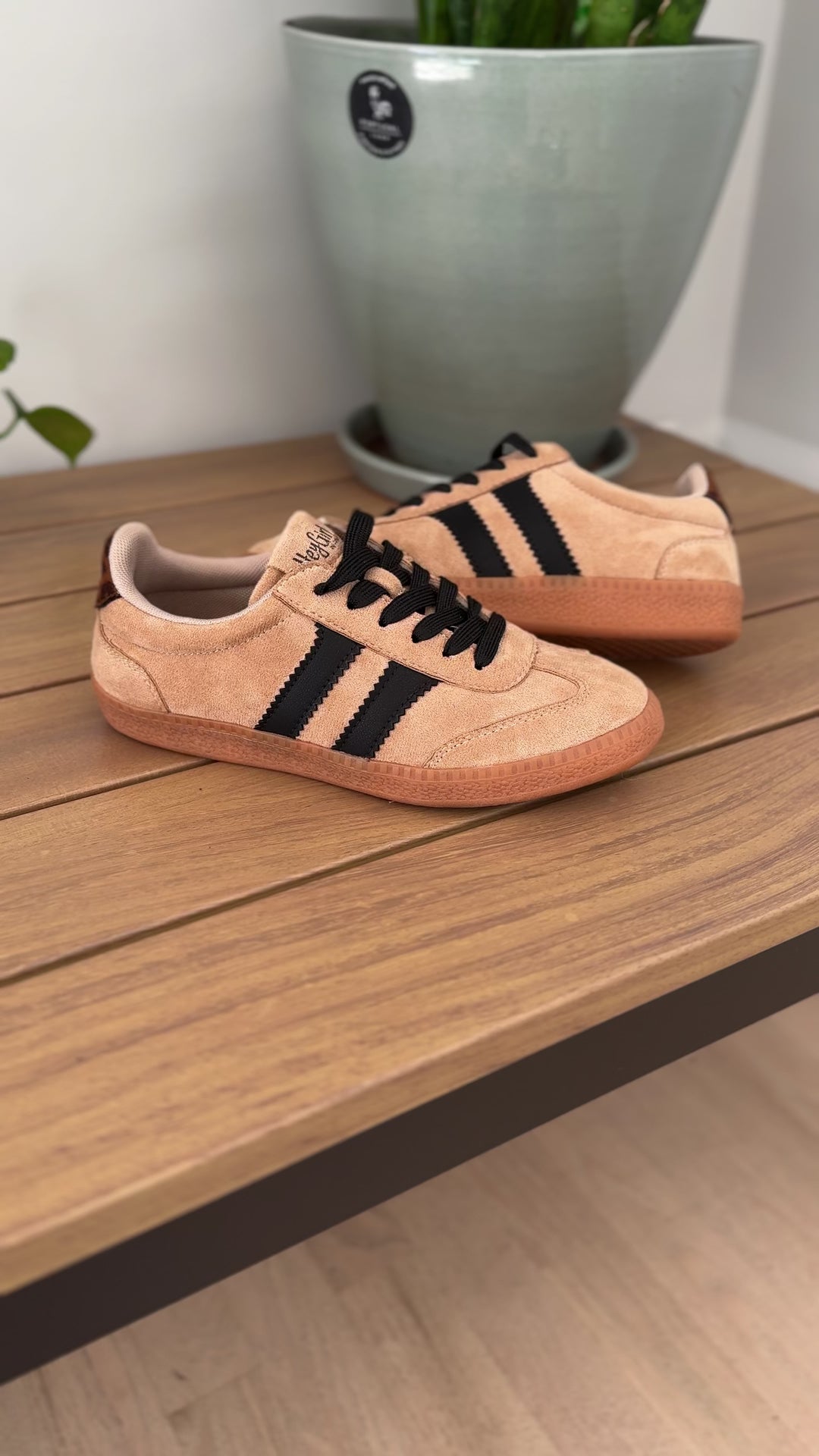 CORKYS Heads Up Comfort Sole Sneaker- CAMEL COMBO