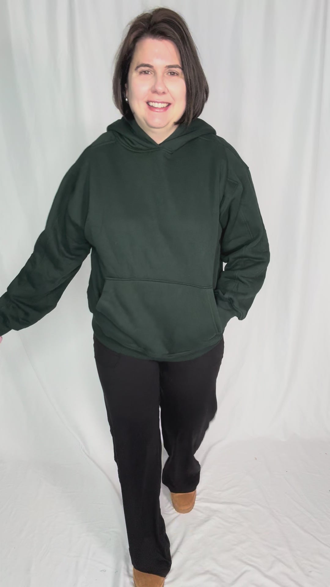 Rowan Fleece Hoodie- REGENCY GREEN