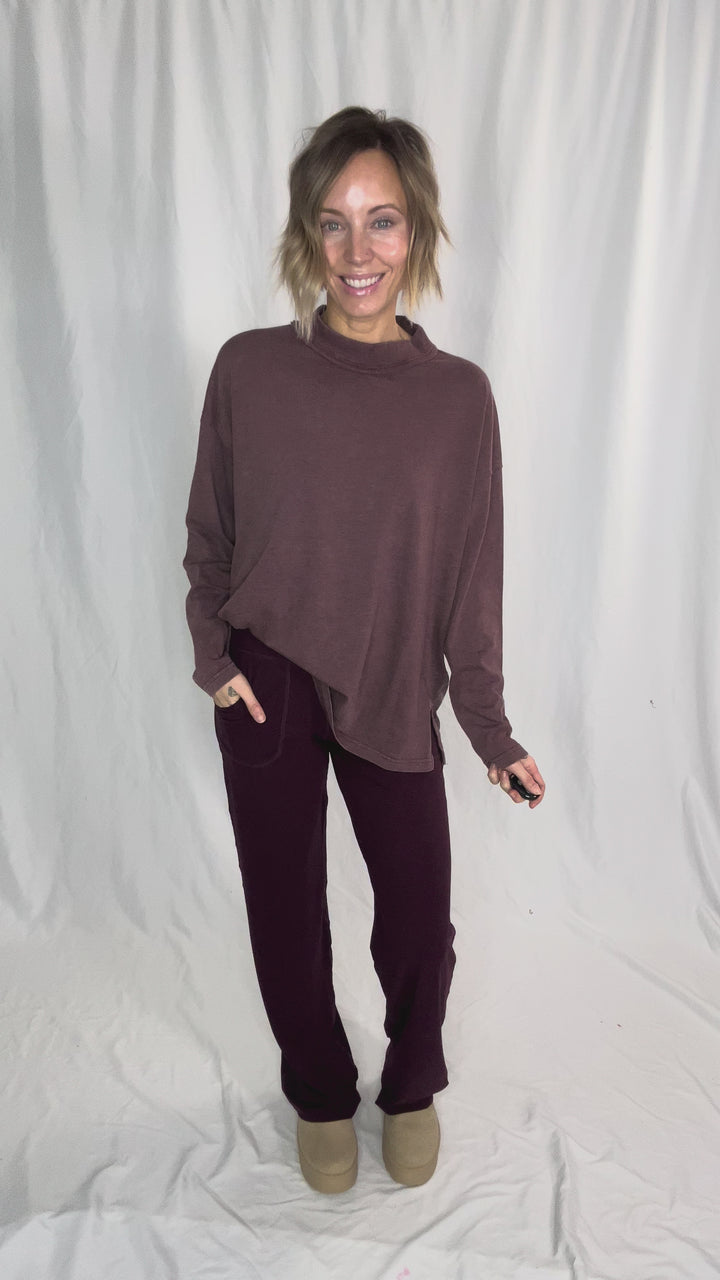 Only The Best Butter Straight Leg Legging- CASIS